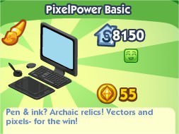 The Sims Social, PixelPower Basic
