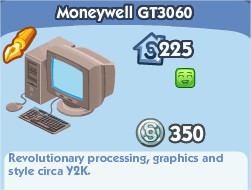 The Sims Social, Moneywell GT3060