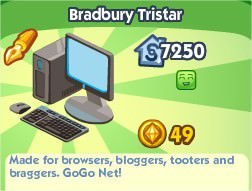 The Sims Social, Bradbury Tristar