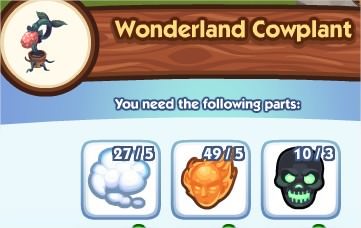 The Sims Social, Wonderland Cowplant