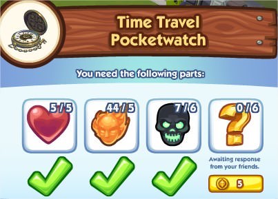The Sims Social, Time Travel Pocketwatch