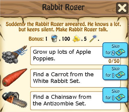 Zombie Island, Rabbit Roger