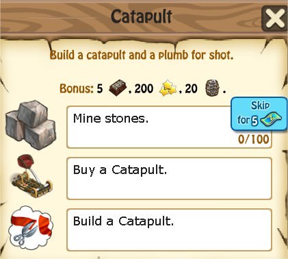 Zombie Island, Catapult