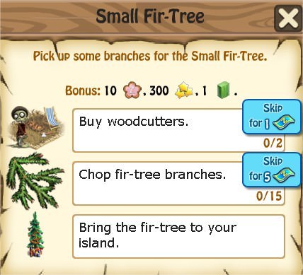 Zombie Island, Small Fir-Tree