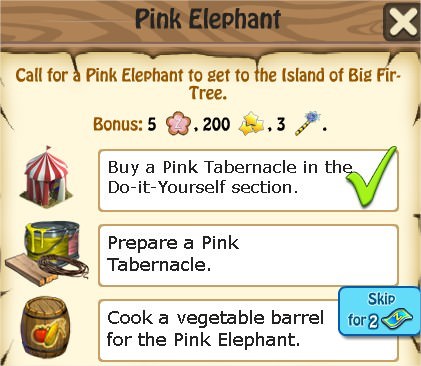 Zombie Island, Pink Elephant