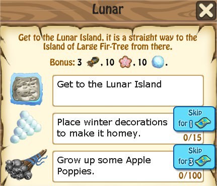 Zombie Island, Lunar