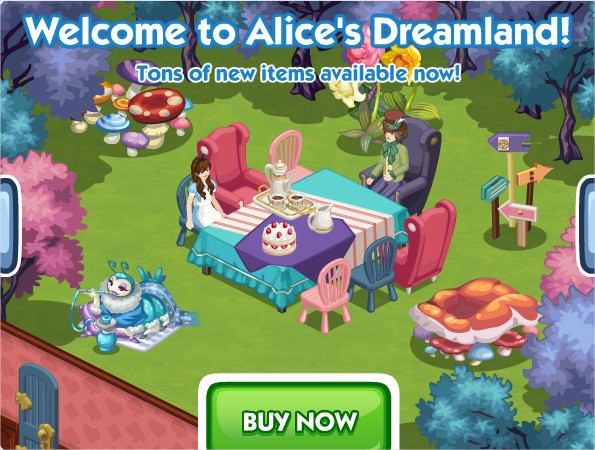 The Sims Social, Alice's Dreamland week
