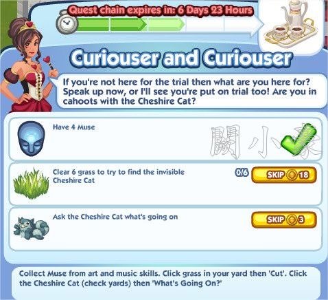 The Sims Social, Curiouser and Curiouser 3