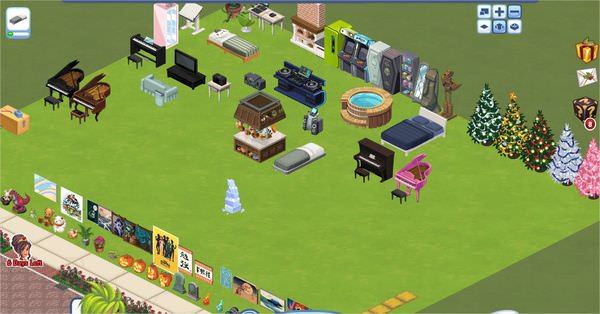 The Sims Social, grass