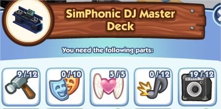 SimPhonic DJ Master Deck