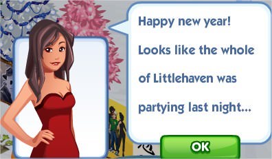 The Sims Social, Happy New Year