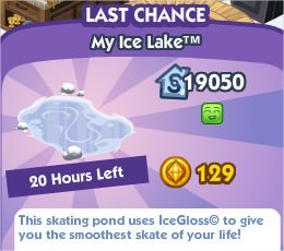 The Sims Social, My Ice Lake™