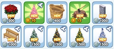The Sims Social, winter week 1