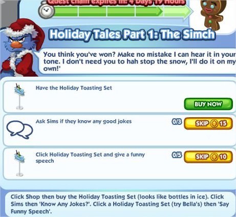 Holiday Tales Part 1: The Simch 5