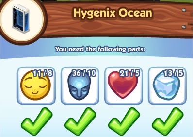 The Sims Social, Hygenix Ocean