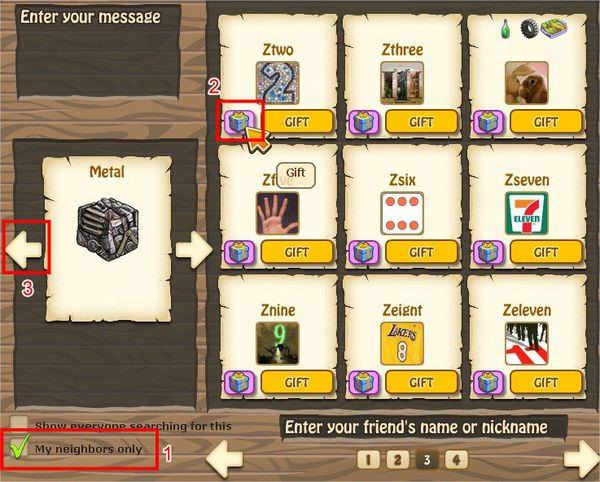 Zombie Island, Sent gifts