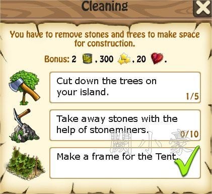 Zombie Island, Cleaning