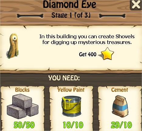Zombie Island, Diamond Eye