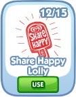 The Sims Social, Share Happy Lolly