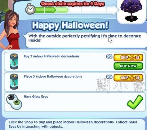 The Sims Social, Happy Halloween! 3