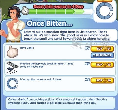 The Sims Social, Once Bitten...6