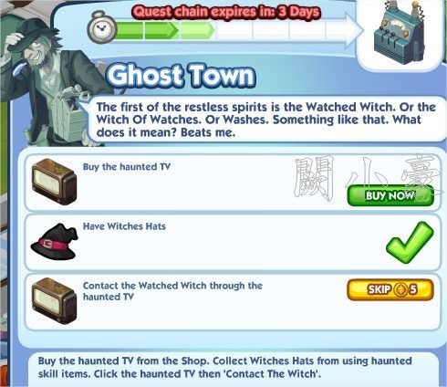 The Sims Social, Ghost Town 3