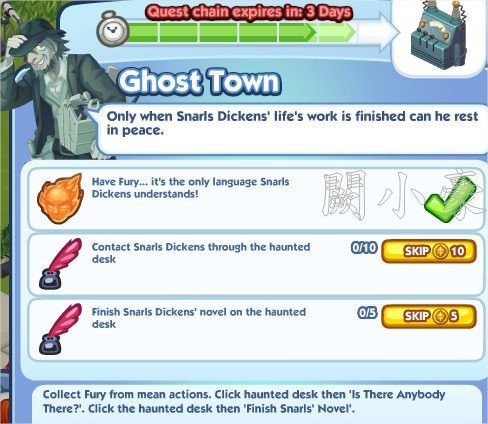 The Sims Social, Ghost Town 6