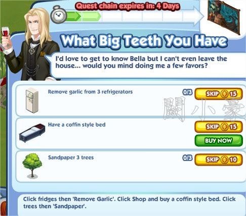 The Sims Social, What Big Teeth You Have 2