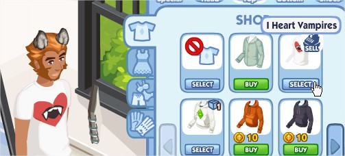 The Sims Social, I Heart Vampires