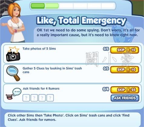 The Sims Social, Like, Total Emergency 2