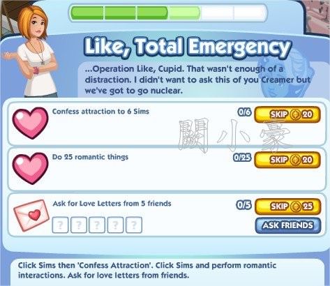 The Sims Social, Like, Total Emergency 4