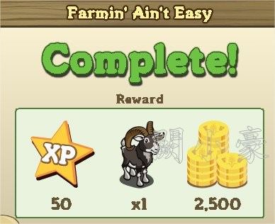 FarmVille, Farmin’ Ain’t Easy
