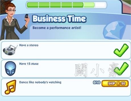 The Sims Social, Business Time 6
