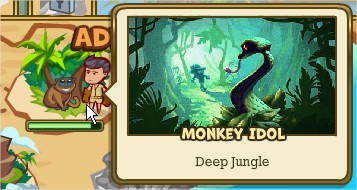 Adventure World, Monkey Idol