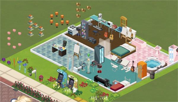The Sims Social, bug, 疊疊樂