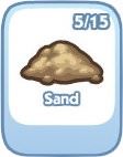The Sims Social, Sand