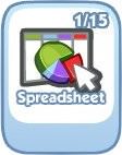 The Sims Social, Spreadsheet