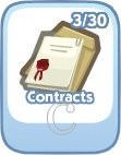 The Sims Social, Contracts
