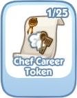 The Sims Social, Chef Career Token