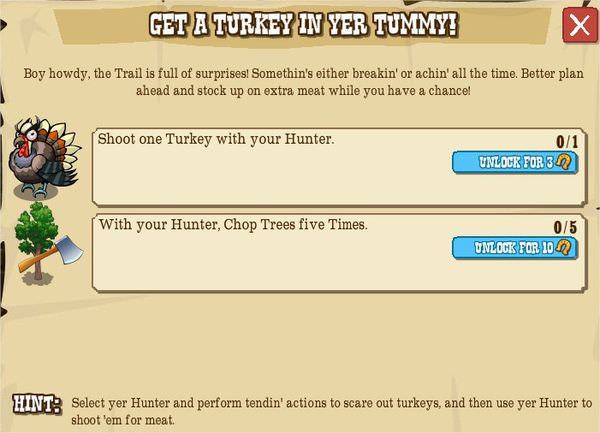 Get a Turkey in Yer Tummy!