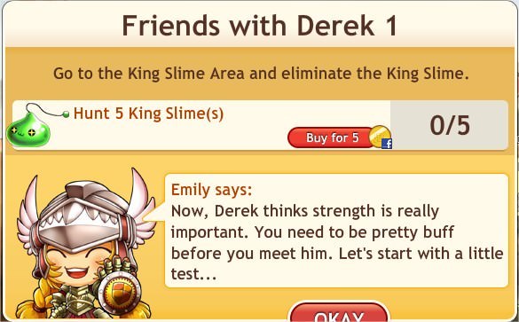 任務：Friends with Derek 1