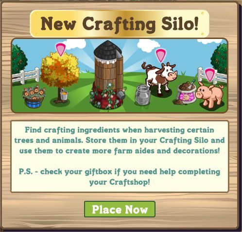 FarmVille　Crafting Silo