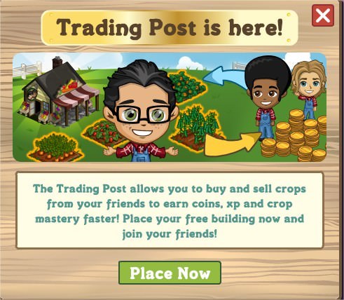 FarmVille, Trading Post