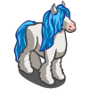 Blue Mane Gypsy Horse