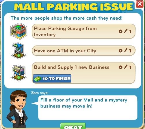 Mall Parking Issue