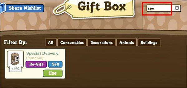 FarmVille, Gift box