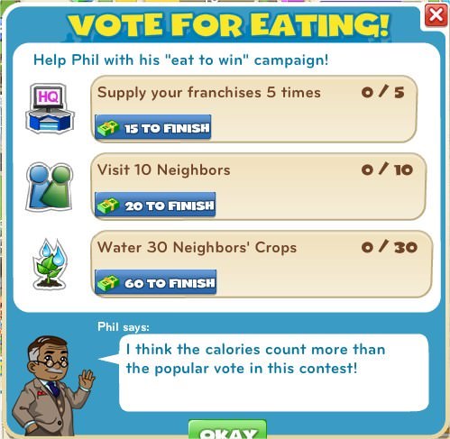 Vote For Eating!