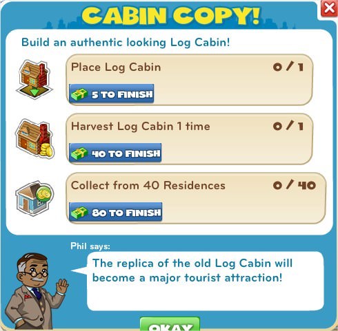 Cabin Copy!