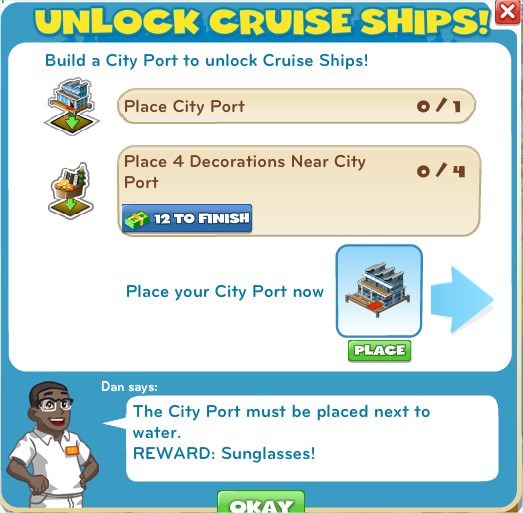 Unlock Cruise Ship!