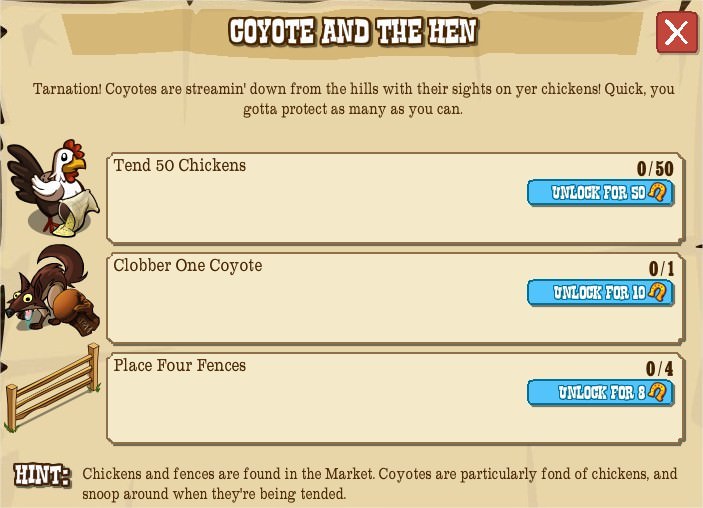 Coyote and the Hen